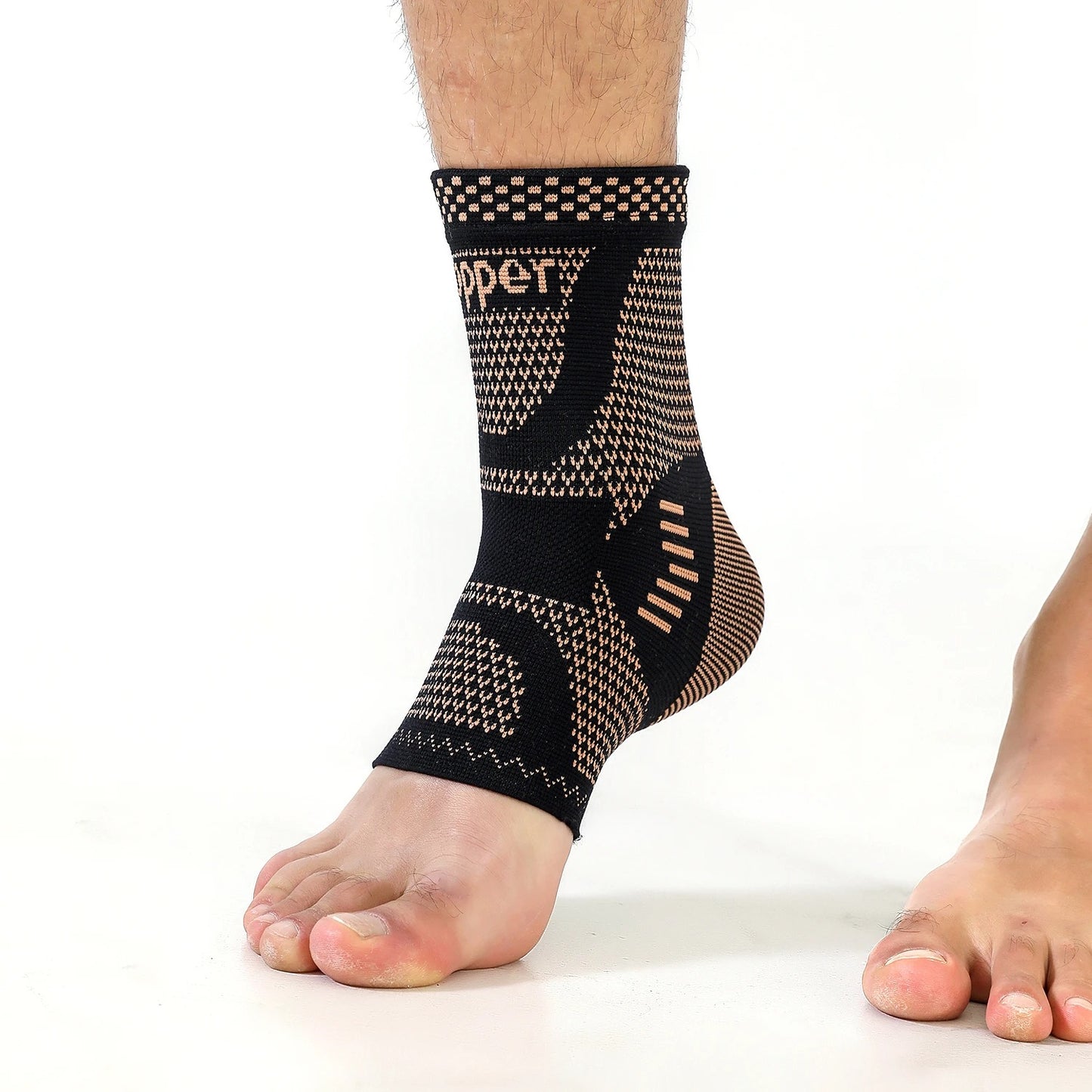 Copper Infused Ankle Compression Sleeve