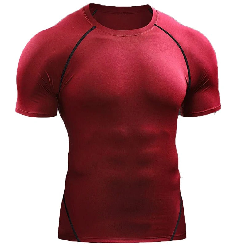 Summer Quick Dry Compression T-Shirt