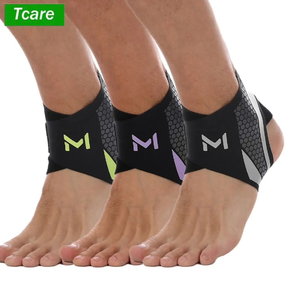 M Ankle Compression Sleeve & Elastic Support Brace