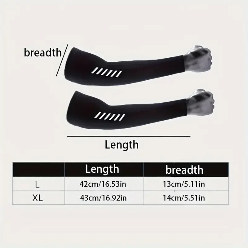Ice Silk Cooling Sports Sleeves