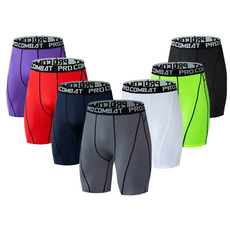 Pro Combat Muscle Alive Elastic Compression Shorts