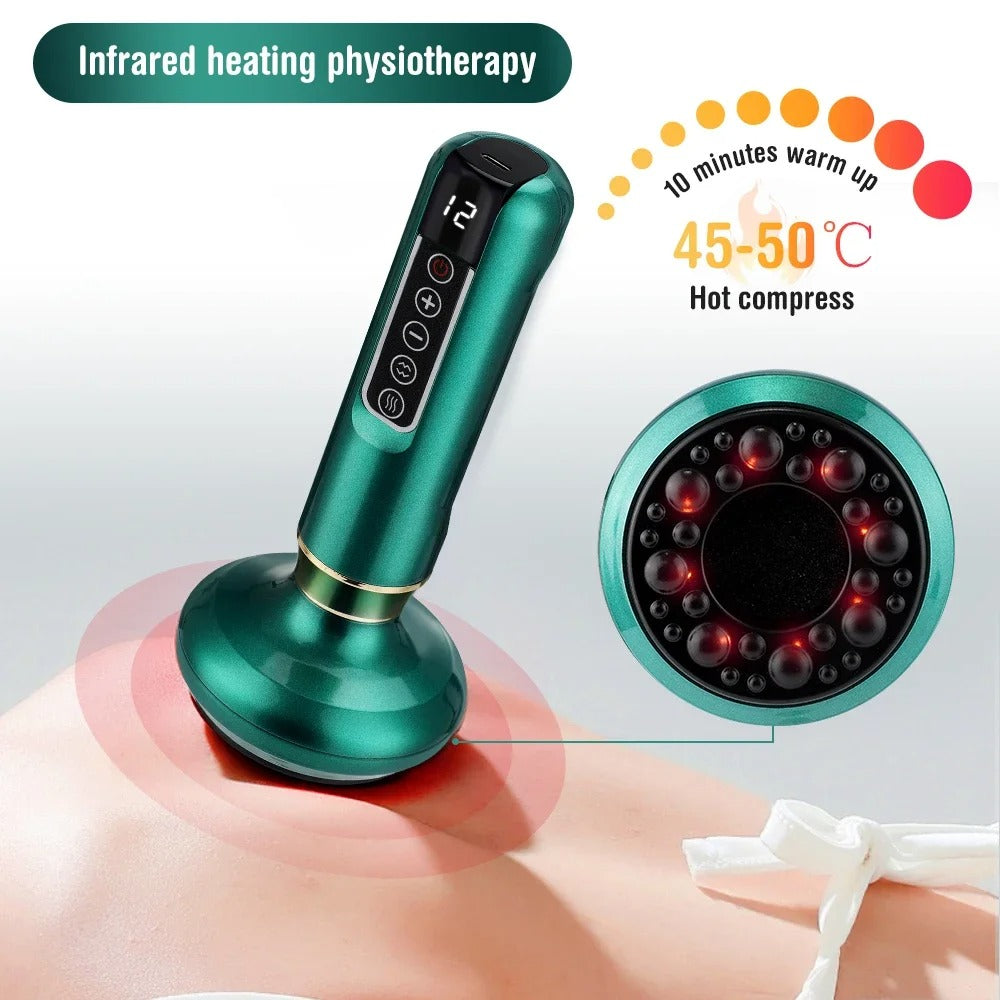 12 Level Vacuum Cupping Massager