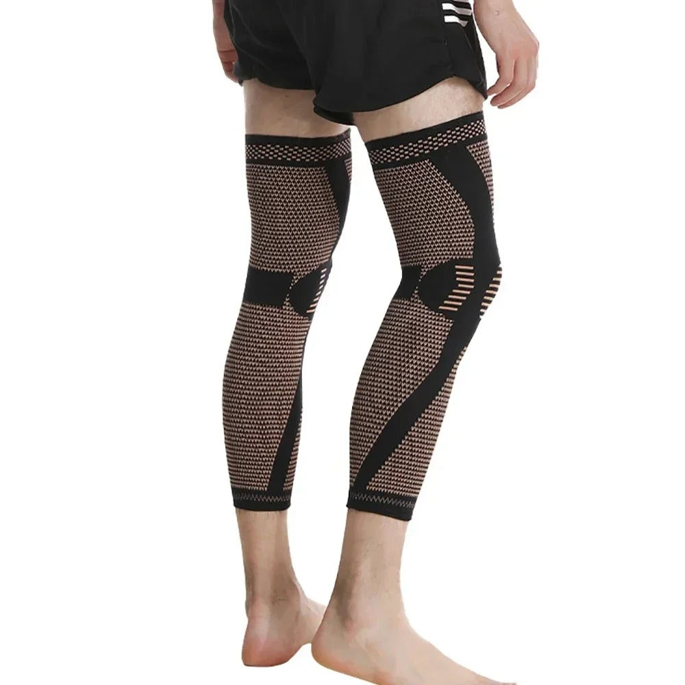 Copper Full Leg Compression Sleeve