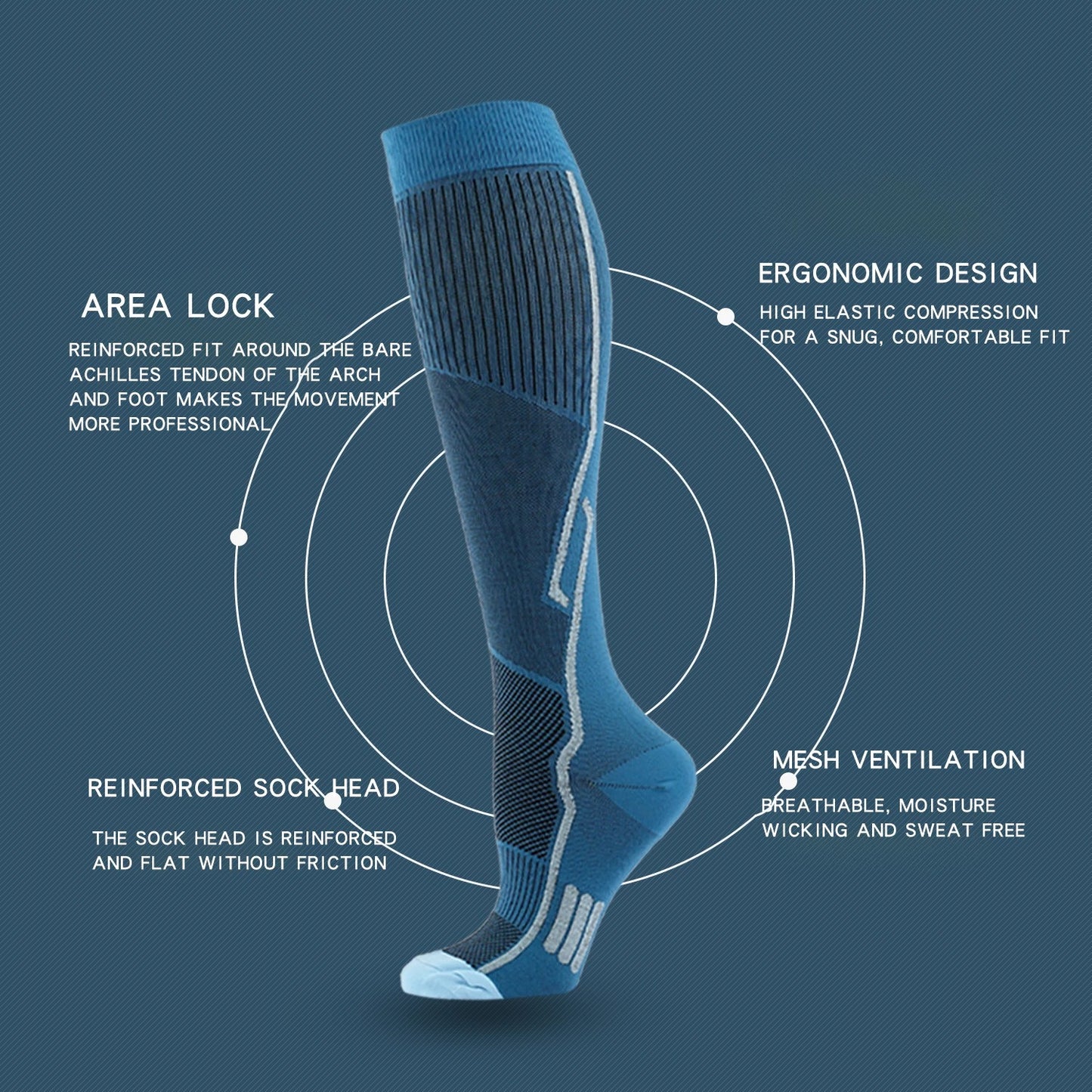 PKO Compression Sports Socks