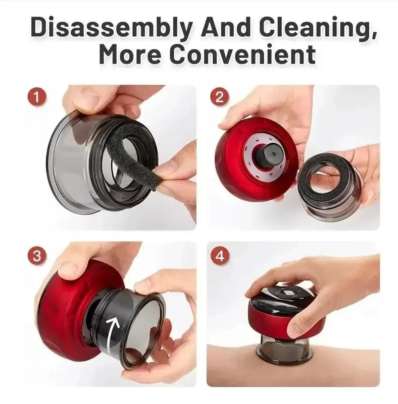 Heating Vacuum Cupping Massager