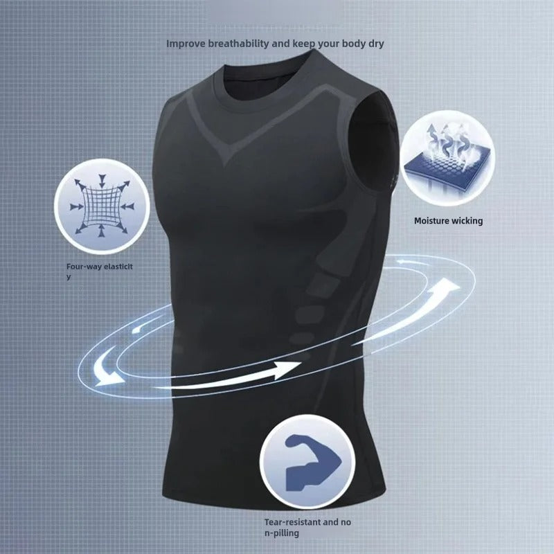 Sleeveless Compression Training Vest