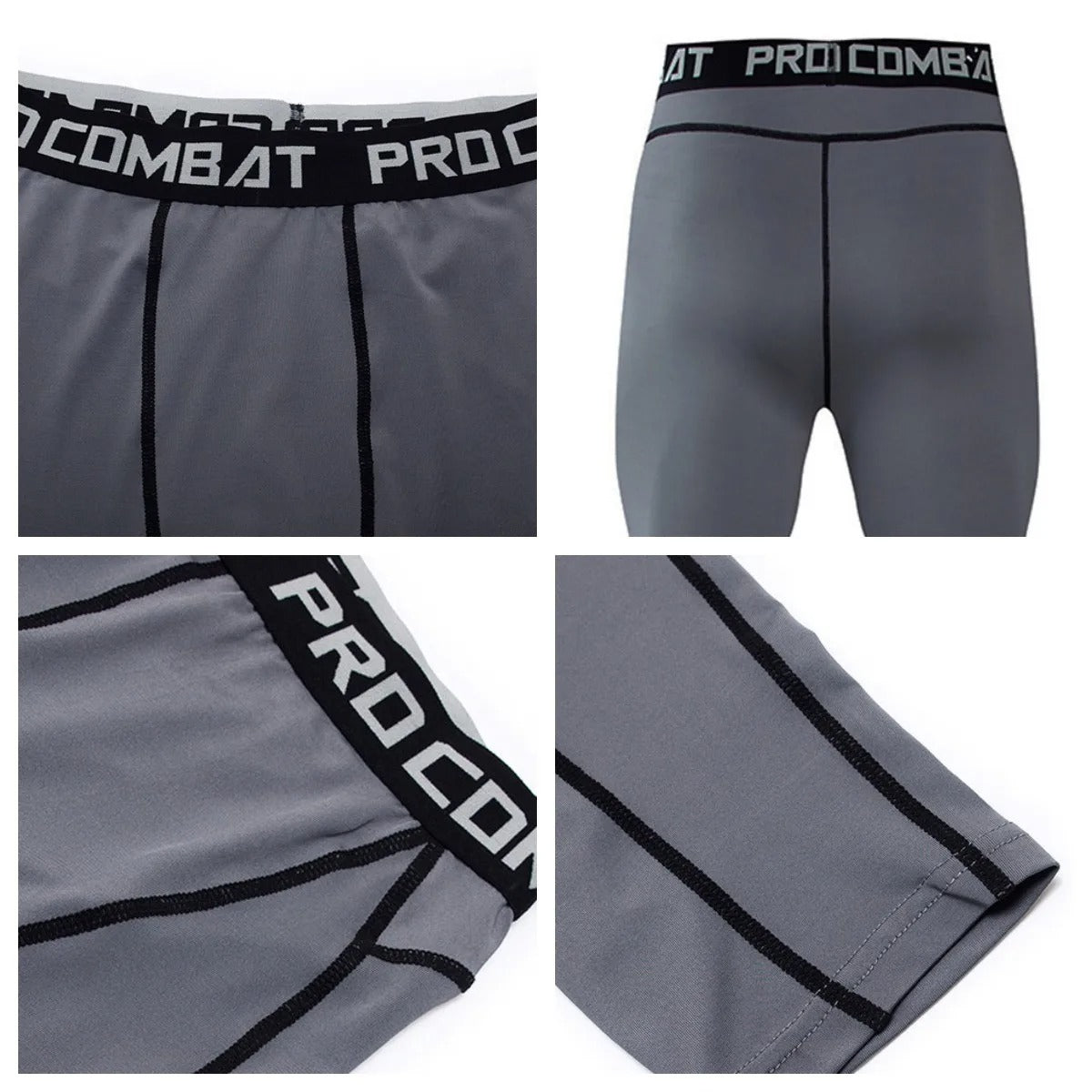 Pro Combat Muscle Alive Elastic Compression Shorts
