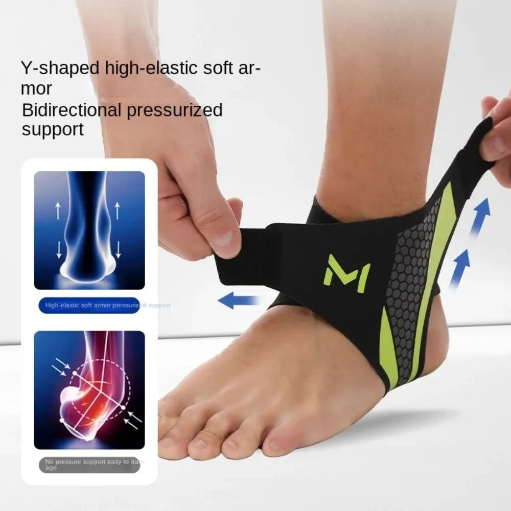 M Ankle Compression Sleeve & Elastic Support Brace