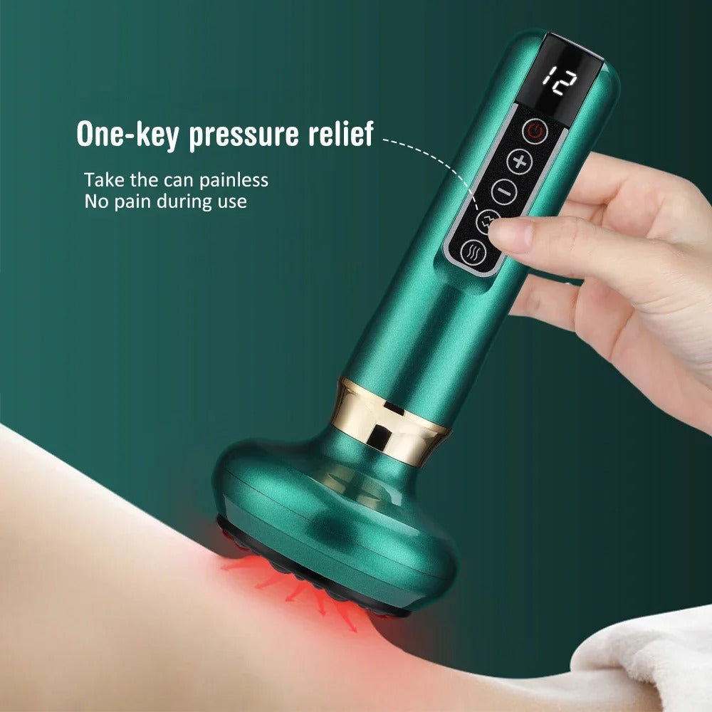 12 Level Vacuum Cupping Massager