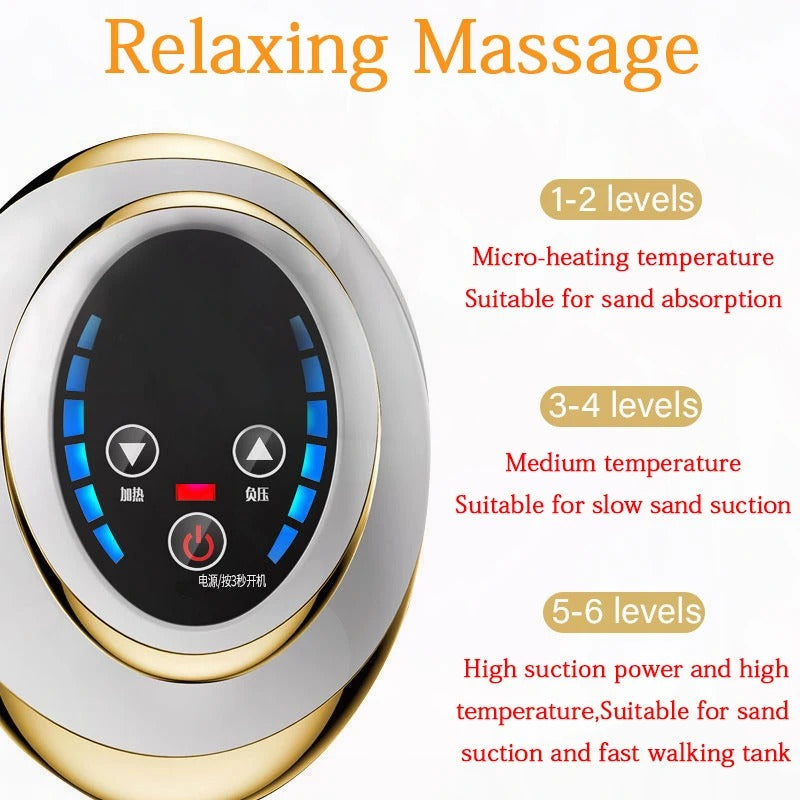 Cupping Body Massager - 6 Gears heating, 6 gears massage.