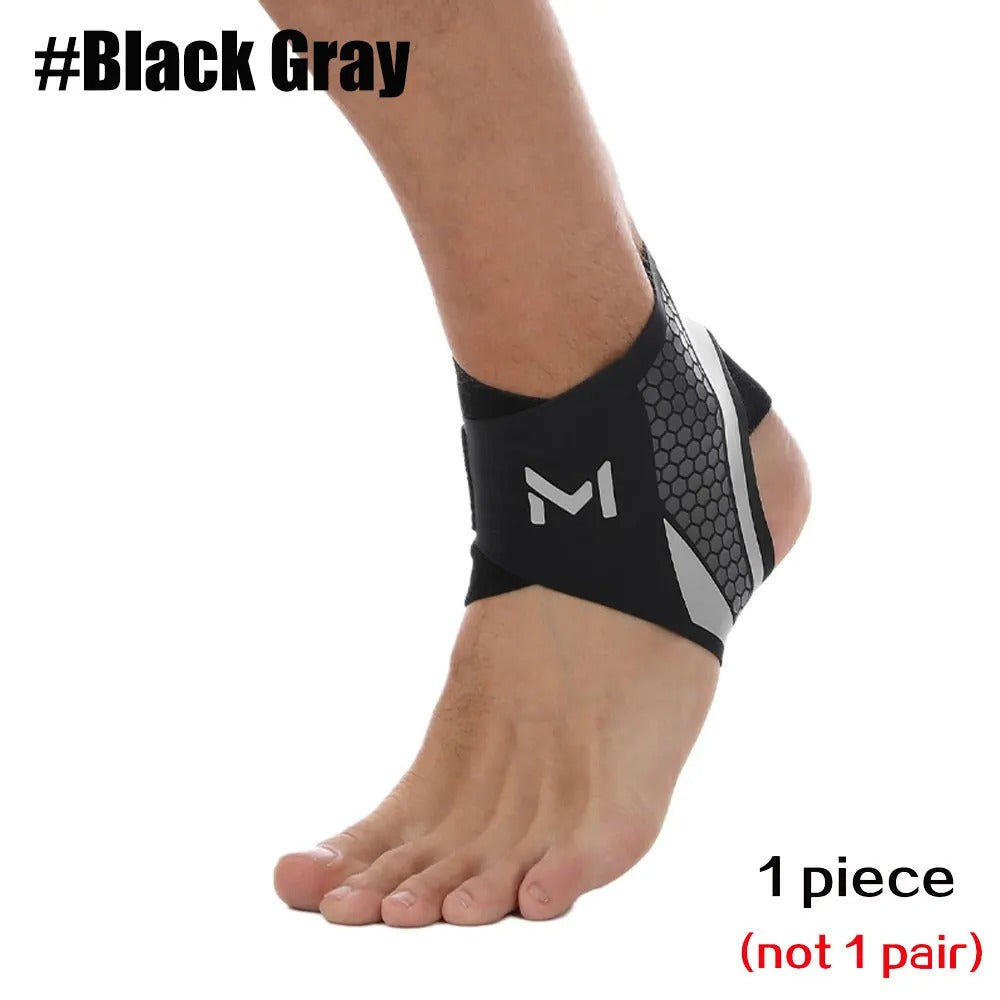 M Ankle Compression Sleeve & Elastic Support Brace