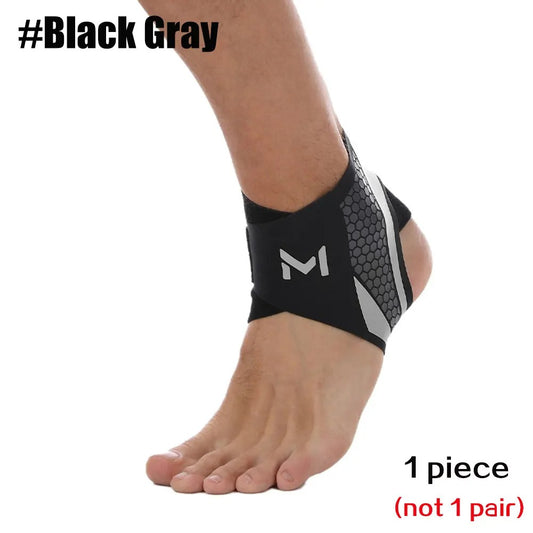 M Ankle Compression Sleeve & Elastic Support Brace