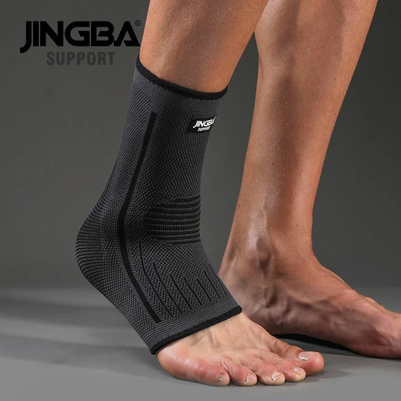 JINGBA SUPPORT 3D Compression Nylon Strap Belt Ankle Protector