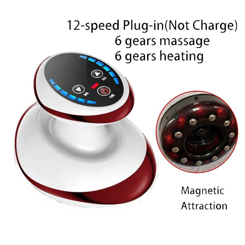 Cupping Body Massager - 6 Gears heating, 6 gears massage.